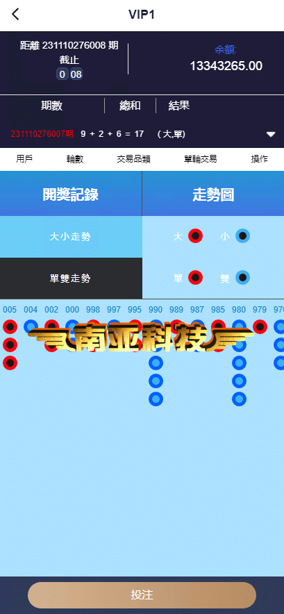 云顶娱乐幸运28游戏系统源码/28理财投注源码/房间模式含机器人跟投玩法/幸运28论坛/幸运28网站