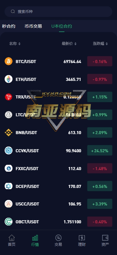 RXCE交易所源码/多语言交易所源码/DeFi挖矿教程/助力贷平台/U本位合约/U本位永续合约