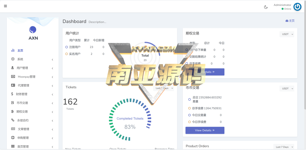 Coinstore交易所源码/币币交易所/期权交易所/永续合约杠杆/etf新股申购/vue全开源