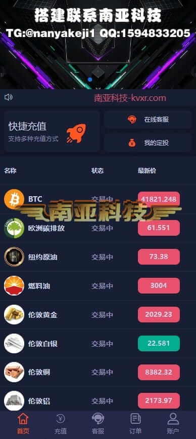 期货外汇微交易源码/微盘系统/时间盘源码/定投app/域名不报红