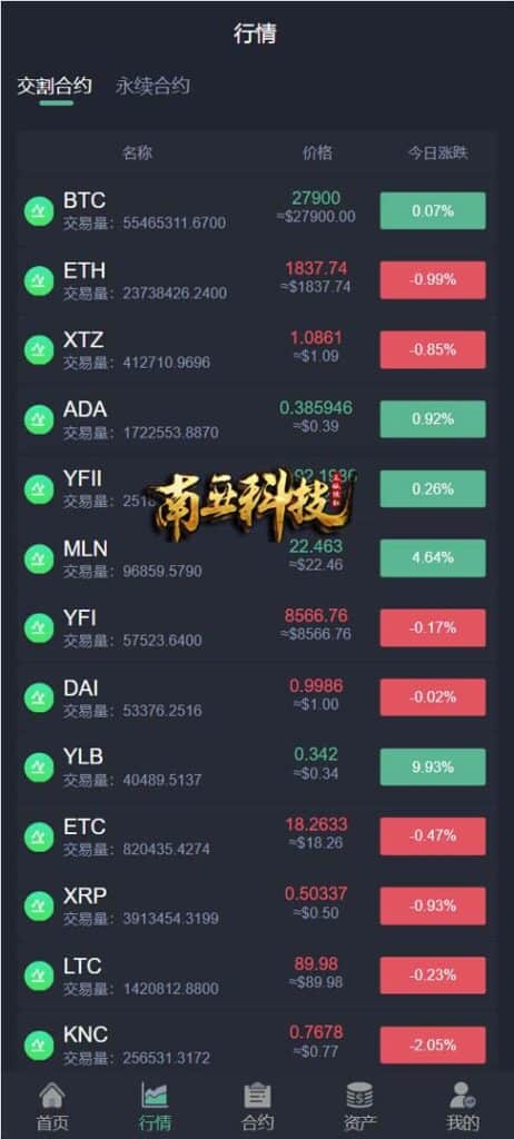 EurexCoin交易所源码/新版java交易所源码/合约期权/理财质押系统/前端uianpp