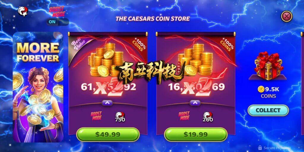 Caesars Slots老虎机棋牌全套源码/支持H5+APP端/带充值接口/300多款子游戏