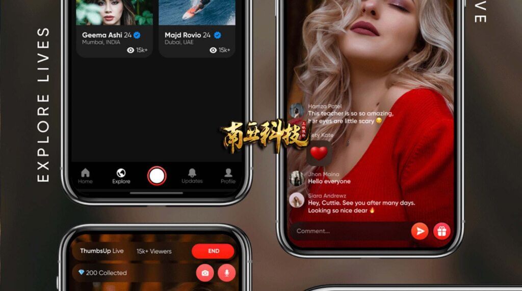 仿海外TikTok抖音APP源码/ThumbsUp短视频直播APP源码/抖音短视频源码