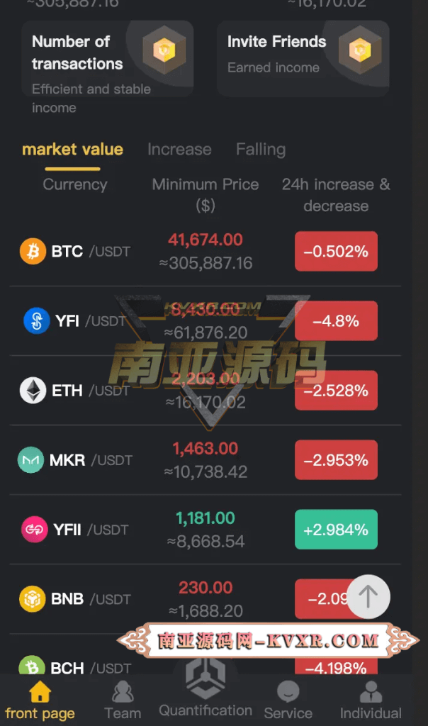 uniapp高端大气多语言理财质押量化交易区块链钱包源码